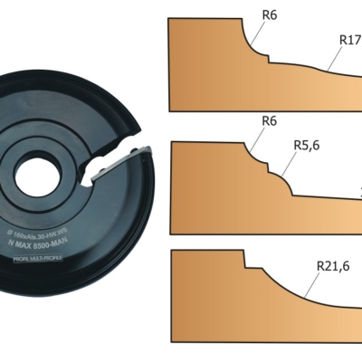 Porte-outils plate-bande multi-profils Lurem
